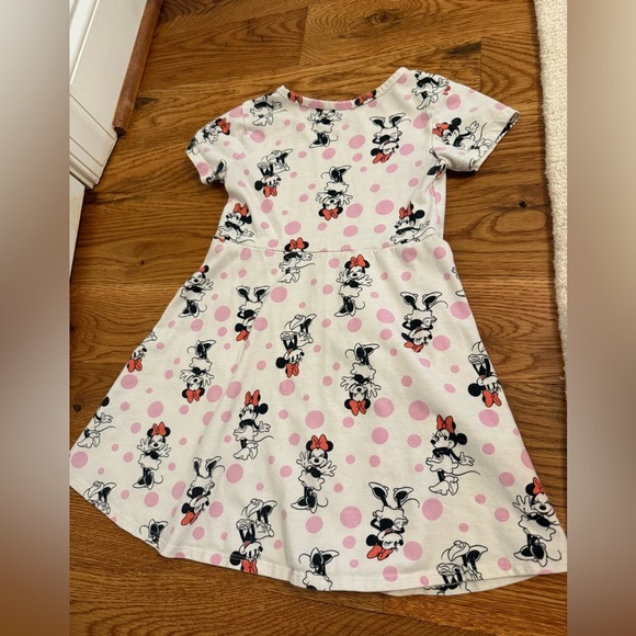 Minnie Mouse Disney Toddler Girl Print Skater Dress, Size 5T - Picture 5 of 6